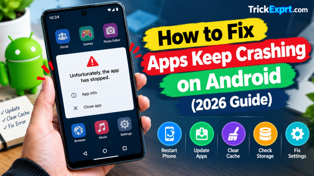 Apps Keep Crashing on Android