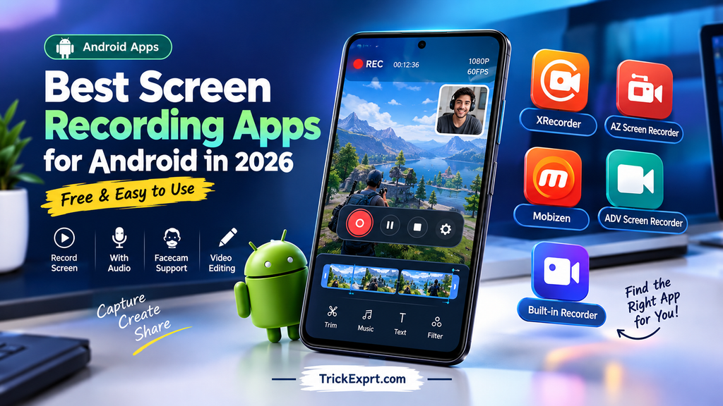 Best Screen Recording Apps for Android in 2026 (Free)