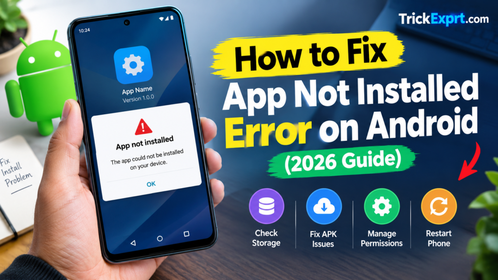 How to Fix App Not Installed Error on Android
