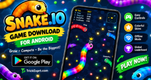 Snake.io game download for Android – TrickExprt.com